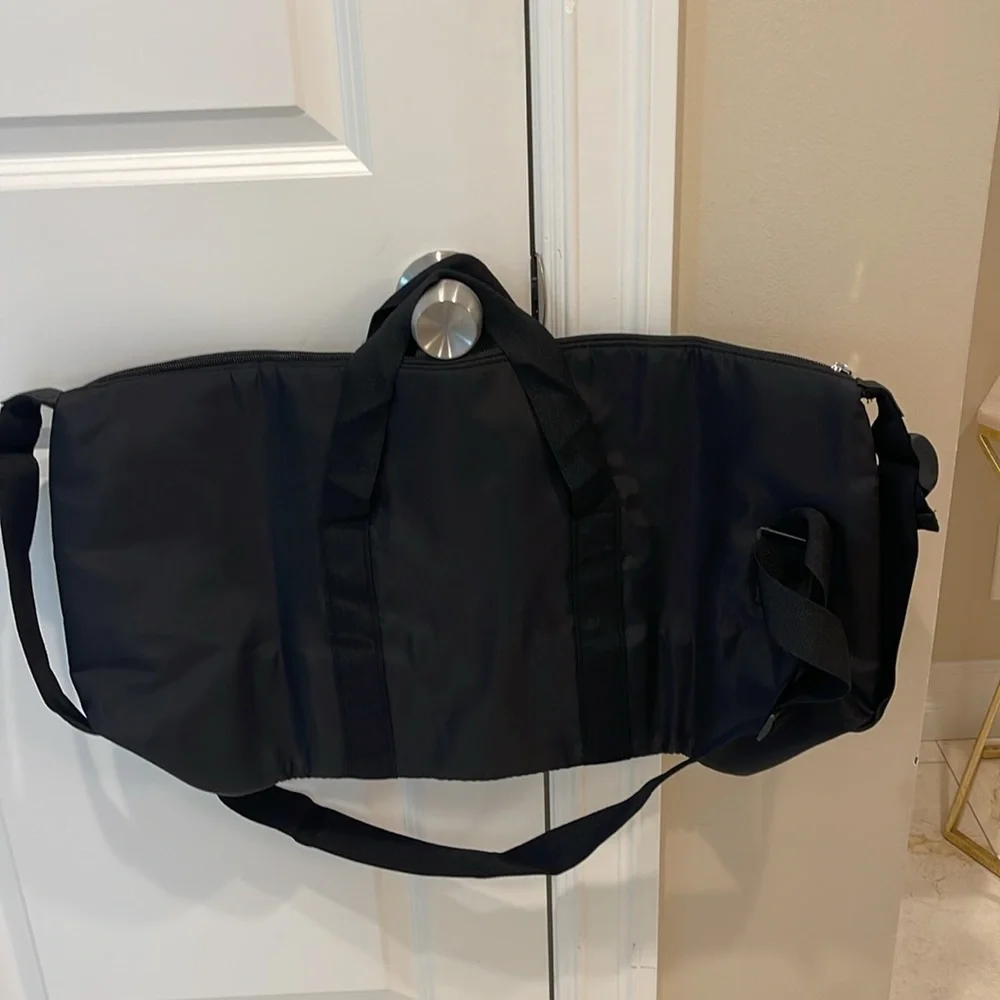 PACO RABANNE black large weeken bag
